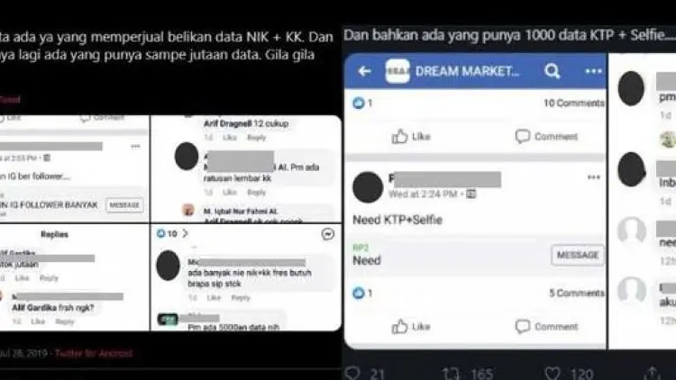 Polisi Selidiki Viral Data e-KTP dan KK