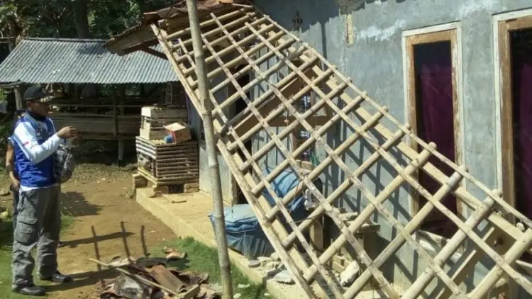BPBD: 4 Rumah di Sukabumi Hancur Akibat Gempa