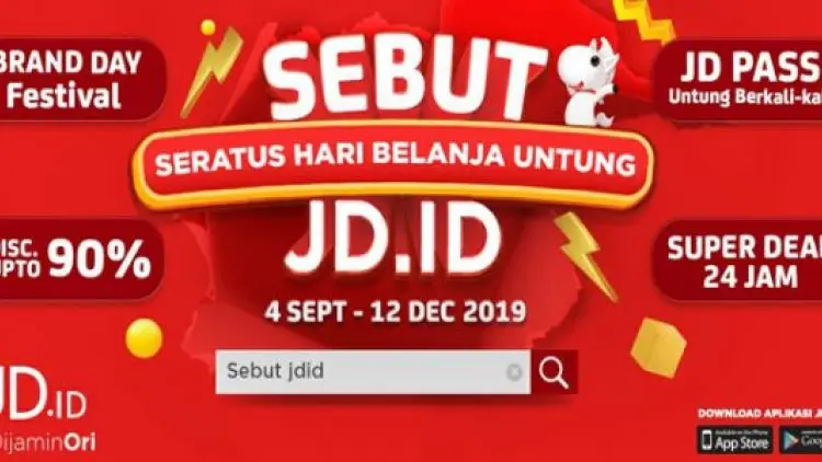 JD.ID Gelar Kampanye 'SEBUT' Selama 100 Hari