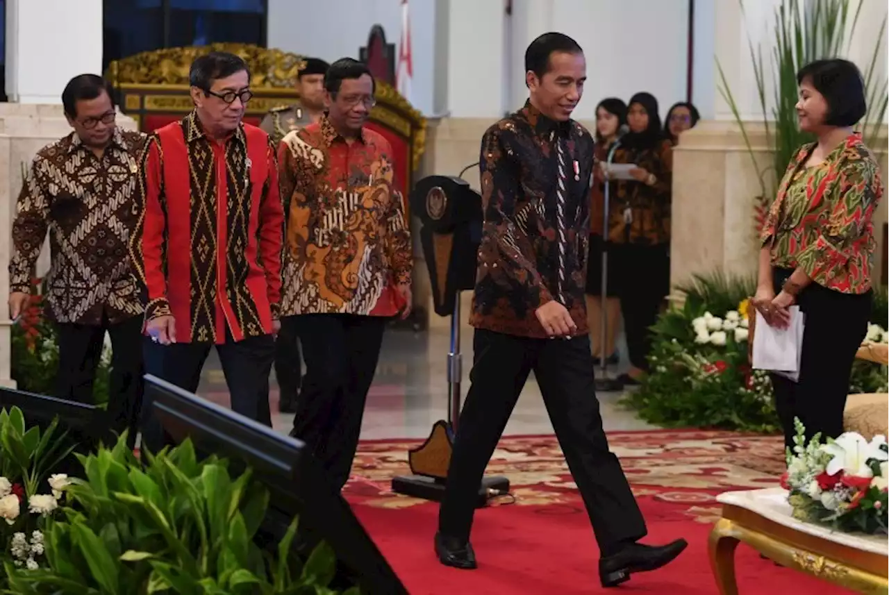 Menkumham Temui Presiden Bahas Draf Revisi Undang-Undang KPK