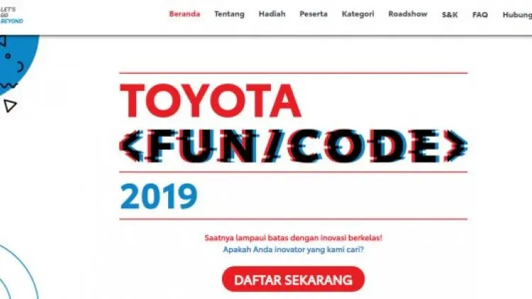 Toyota Fun/Code Siap Berlanjut ke Bandung