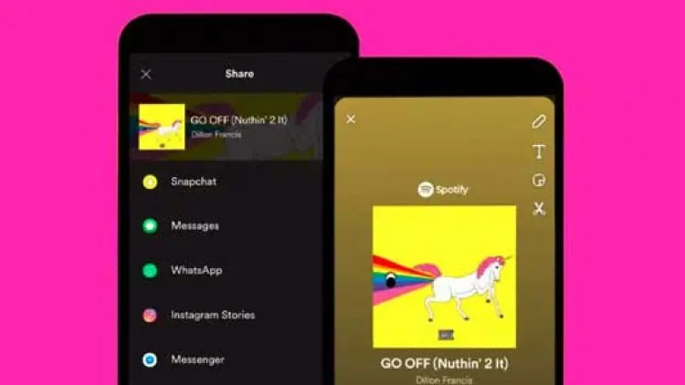 Spotify Gandeng Snapchat Bagikan Lagu ke Story