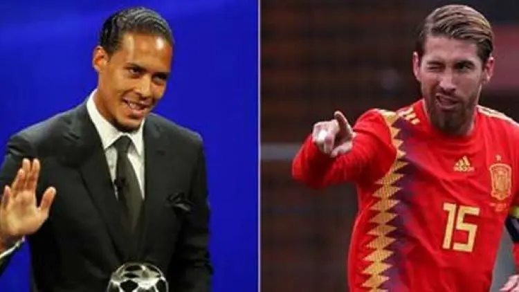 Sergio Ramos Dukung Van Dijk Menangkan Ballon d'Or