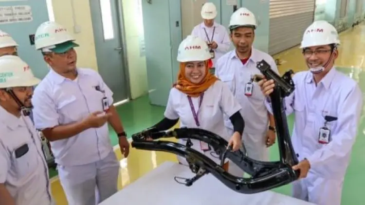 Mengenal Rangka Ringan eSAF di Skutik Honda Genio