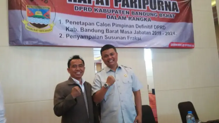 DPRD KBB Tetapkan Pimpinan Definitif Masa Jabatan 2019-2024