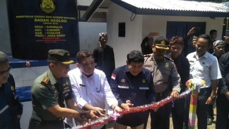 Kementerian ESDM Bantu 6 Sumur Bor di Cianjur