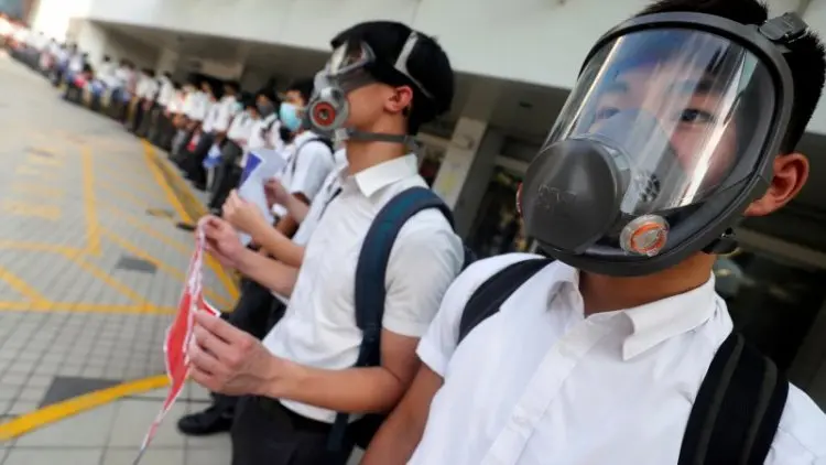 Kepolisian Hong Kong Tangani Bentrokan Pendemo di Mal