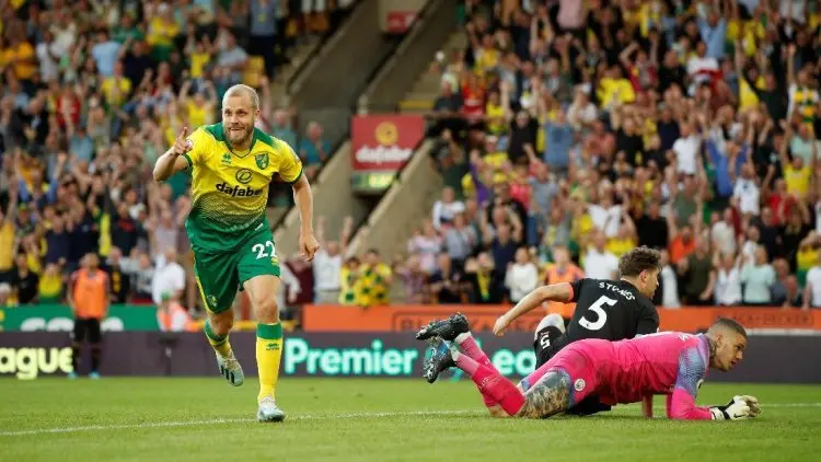 Norwich Tumbangkan Manchester City 3-2