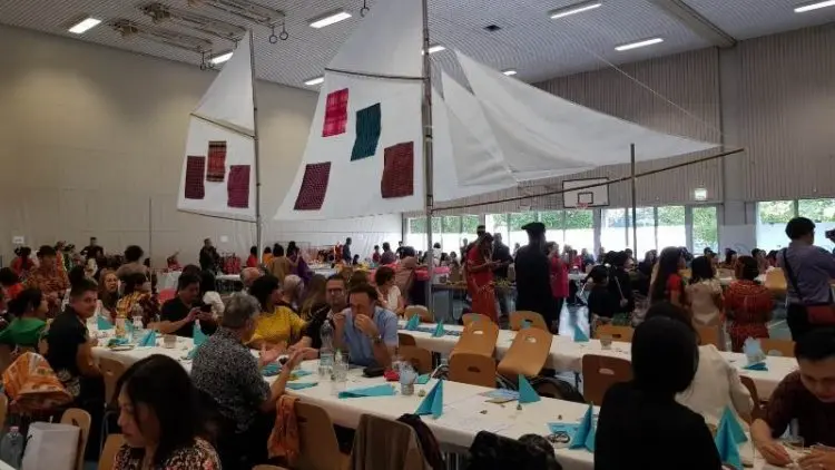 Warna Sulawesi Warnai Pertunjukan Budaya di Swiss