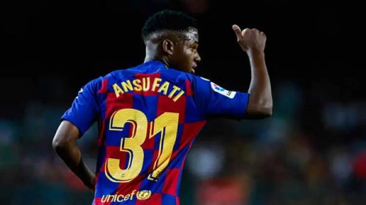Ansu Fati Lagi-lagi Lewati Catatan Lionel Messi