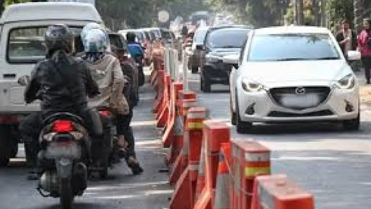 Polres Purwakarta Terapkan KTL di Jalur Protokol