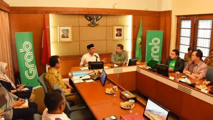 Kerja Sama Pemprov Jabar dan Grab Kembangkan Ekonomi Digital Inklusif