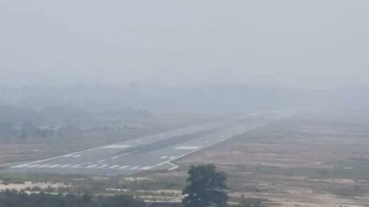 Diserang Asap, Bandara di Kalimantan Nyaris Lumpuh