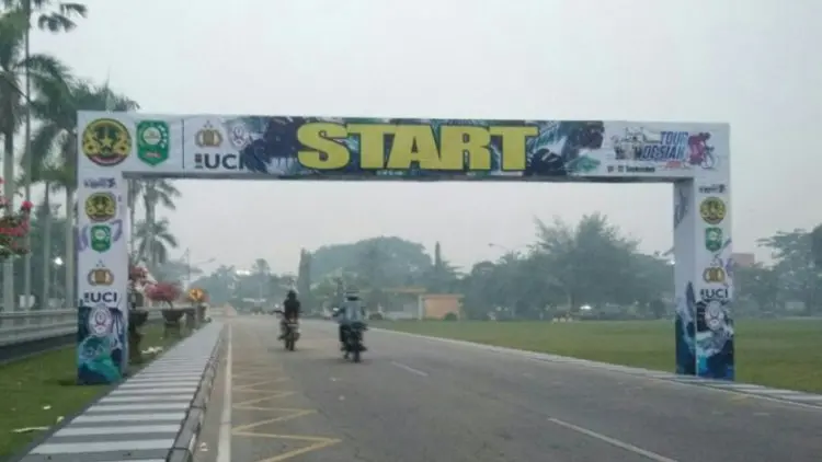 Akibat Kabut Asap, PRCT Mundur dari Tour de Siak 2019