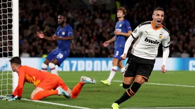 Valencia Permalukan Chelsea di Stamford Bridge
