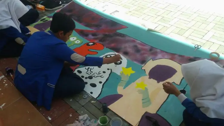 Ekskul Club Art, Wadah bagi Siswa di Bidang Seni Rupa 