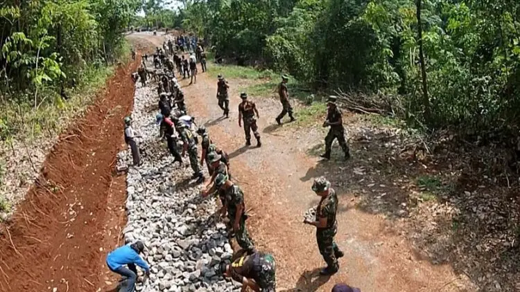 TNI Berperan Penting dalam Pembangunan di Purwakarta