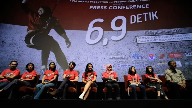 Film 6,9 Detik Kisahkan Atlet Panjat Tebing Wanita