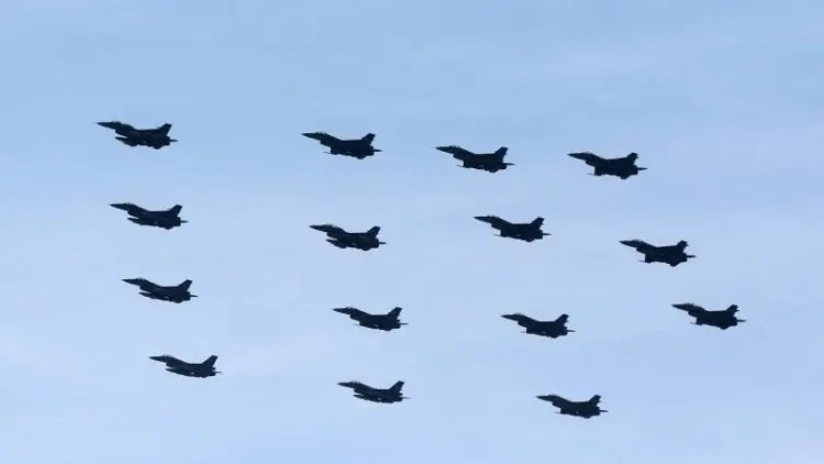 F-16 Belgia Jatuh di Prancis, Pilot Selamat