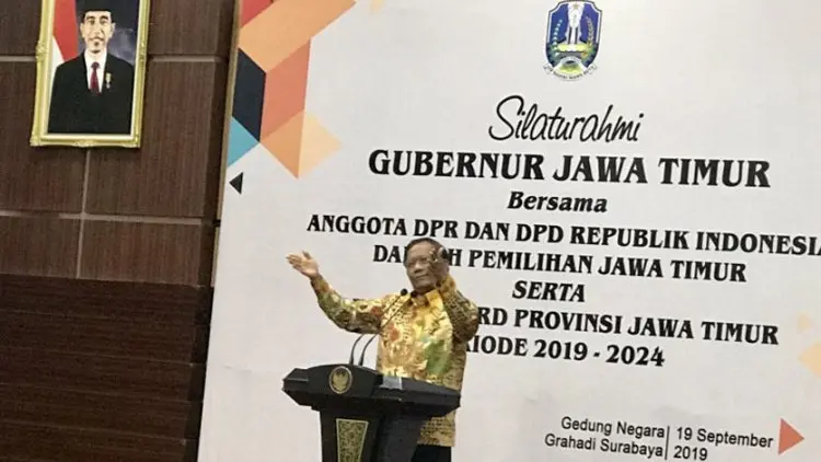 Mahfud MD Berharap Imam Nahrawi Tegar Jalani Proses Hukum