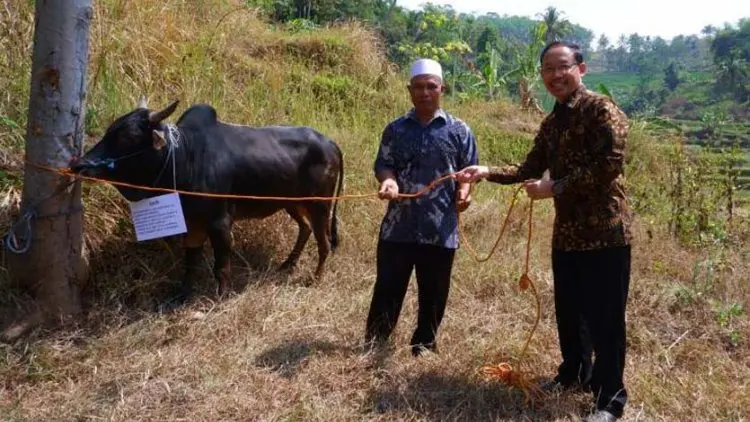 DJP Jabar I dan Mandiri Syariah Kompak Beri Kurban