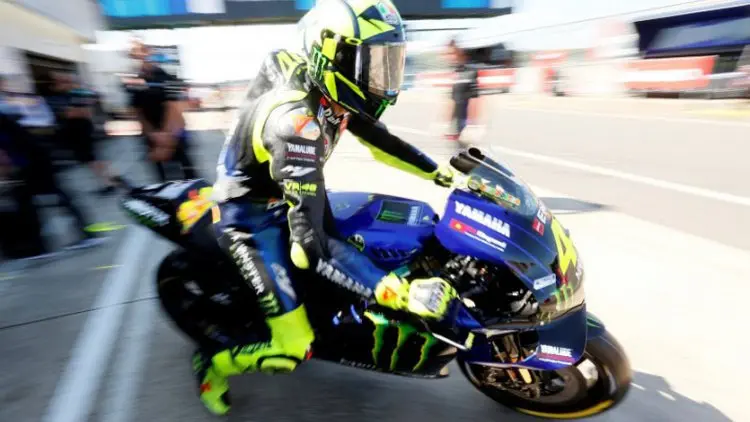 Rossi, Vinales Tak Khawatirkan Cuaca Hujan di Aragon