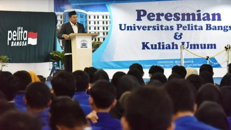 Wagub Jabar Resmikan Universitas Pelita Bangsa di Bekasi