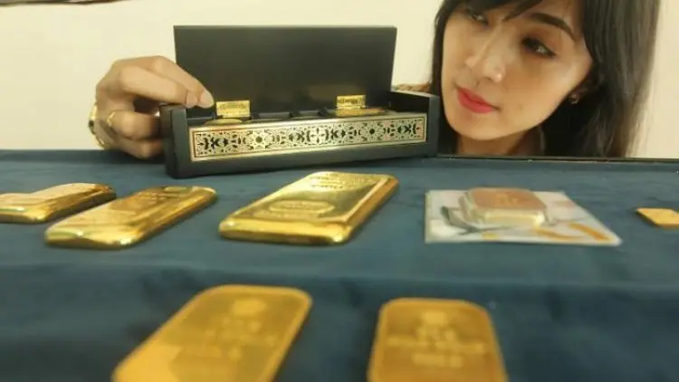 Harga Emas ke Level Tertinggi Dua Pekan Terakhir