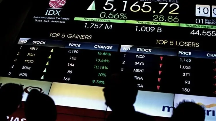 Jatuh 1,2%, Sesi I IHSG Berakhir di 6.128,21