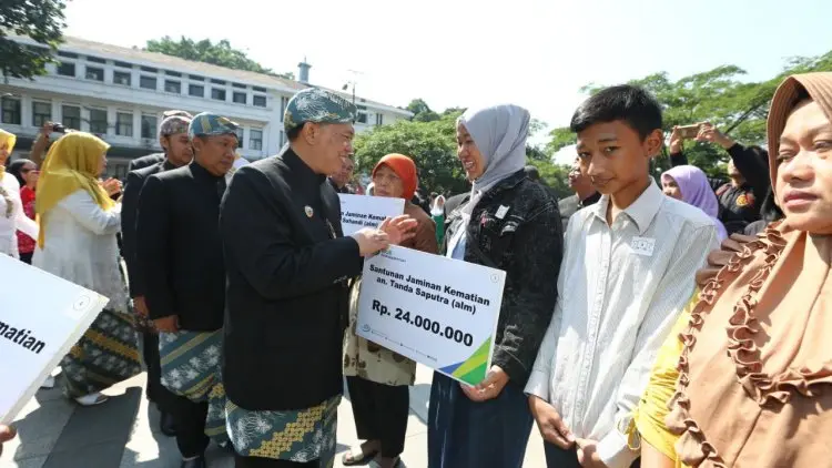 Haru Yuningsih di Hari Jadi Kota Bandung 