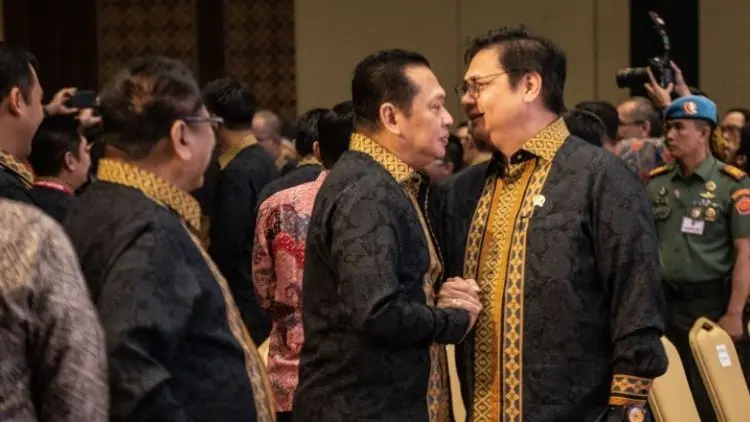 Bamsoet-Airlangga Sepakat Turunkan Tensi Politik di Internal Golkar