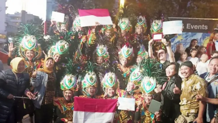 Duta Seni Boyolali Kumandangkan Indonesia Raya di Spanyol