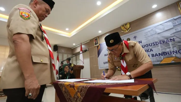 Oded: Pramuka Era Milenal Tak Boleh Gaptek 