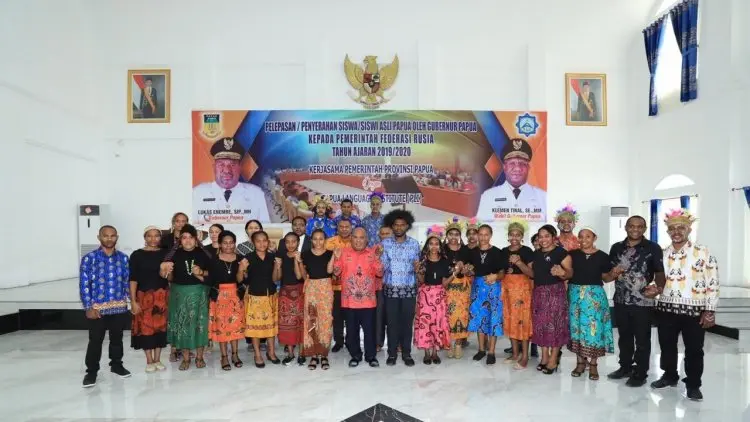 26 Anak Papua Dapat Beasiswa Belajar ke Rusia