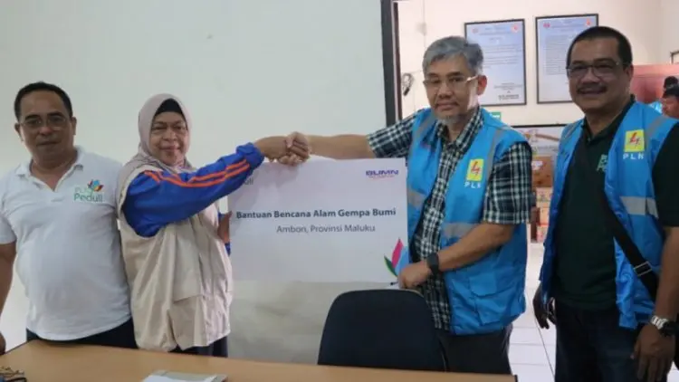 PLN Peduli Salurkan Bantuan bagi Korban Gempa