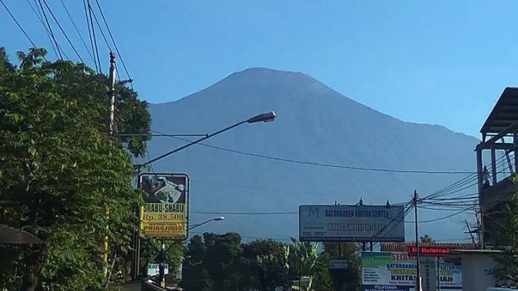 PVMBG: Gunung Slamet Masih Berstatus Waspada