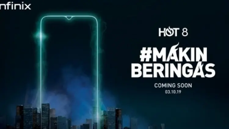 Segera Meluncur, Infinix Hot 8 Bisa Dipakai Bermain Game 24 Jam