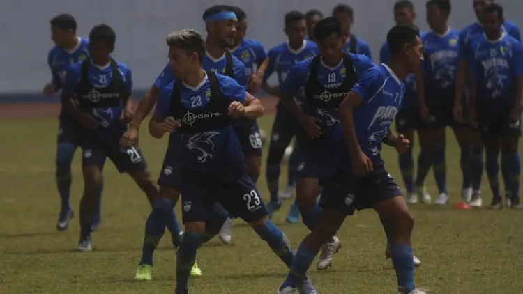 Intensitas Latihan Persib Meningkat Jelang Lawan Madura United