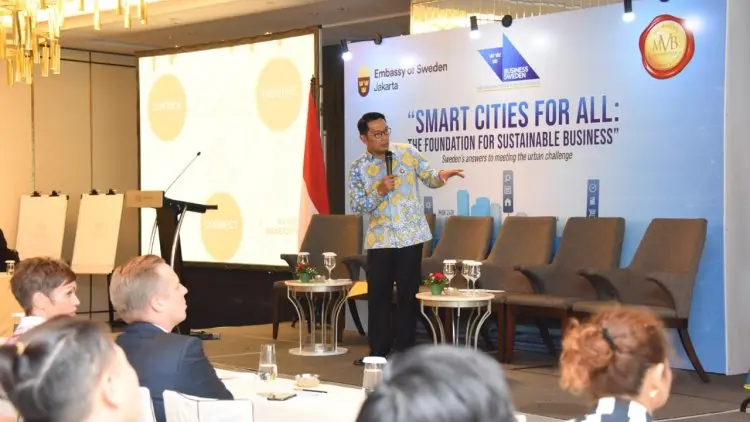 Konsep Smart City Jabar Menginspirasi Dubes Swedia