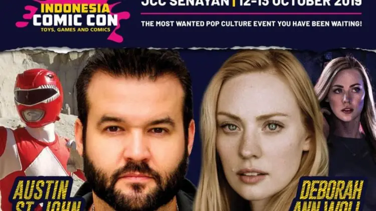 Pemeran Power Ranger Merah ke Indonesia Comic Con Akhir Pekan Ini