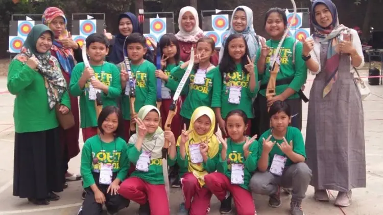 Ekstrakurikuler Memanah Tingkatkan Konsentrasi Siswa SDT Krida Nusantara