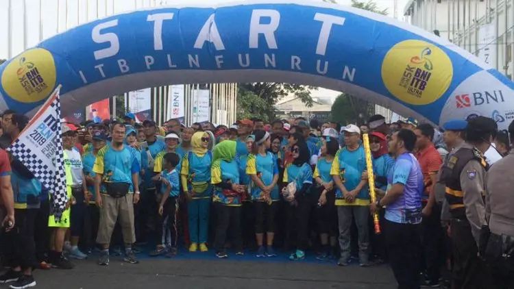 Sebanyak 2.500 Runners Ikuti ITB-PLN Fun Run 5K 2019