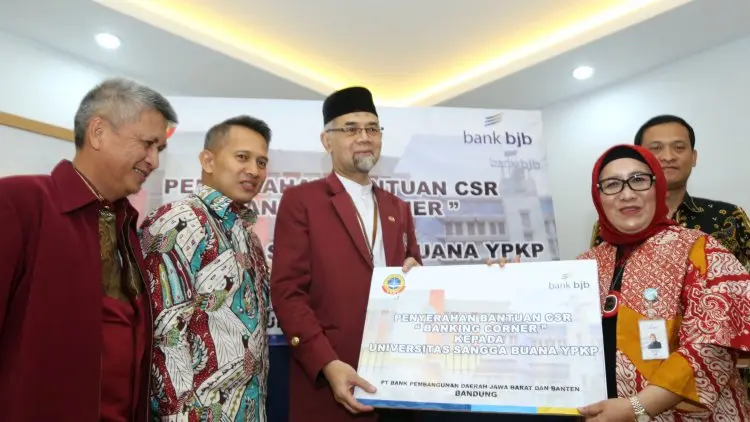 Penyerahan Bantuan CSR Bank Bjb Banking Corner