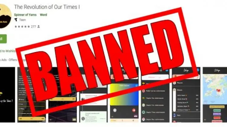 Google Cabut Game Tentang Demonstrasi Hong Kong