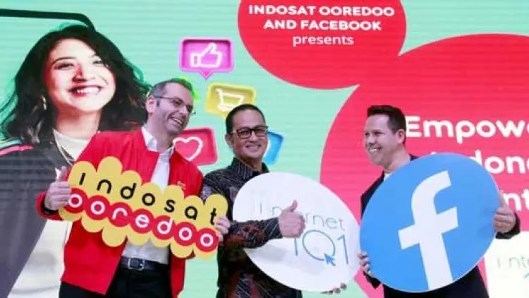 Indosat Gandeng Facebook Luncurkan Internet 101