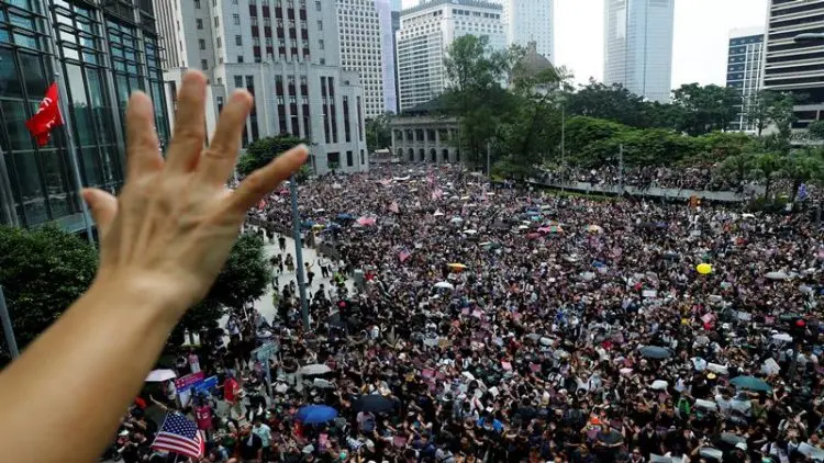 China Minta DPR AS Hentikan Campur Tangan Hong Kong
