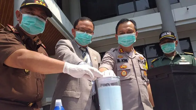 Musnahkan Barang Bukti, Kasus Peredaran Narkotika Meningkat di Kabupaten Bogor