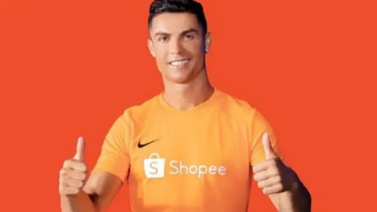 Cristiano Ronaldo Dongkrak Penjualan Shopee