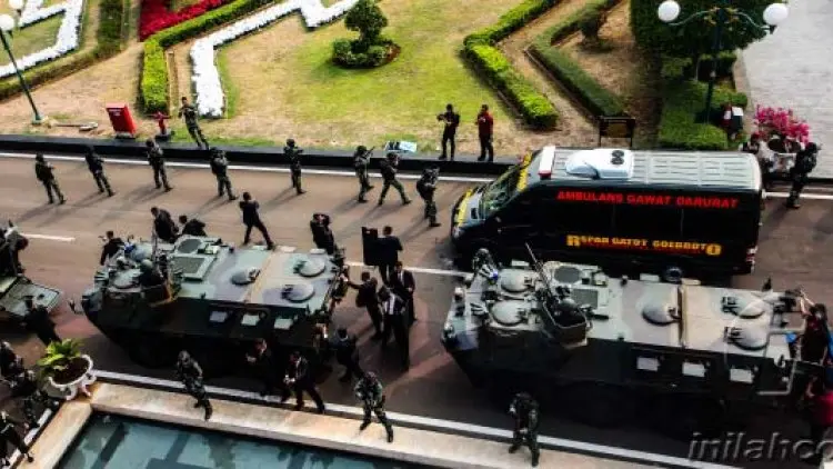 Jelang Pelantikan, Begini Situasi Gedung DPR