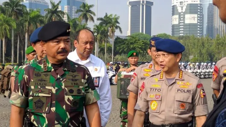 Panglima TNI Pantau Kesiapan Pengamanan Pelantikan Presiden